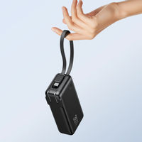 ECOFLOW 3ーinー1 10000mAh 35W モバイルバッテリー ブラック EF-RAPID35W10K3IN1-B-JP 1個