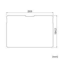 サンワサプライ Microsoft Surface Pro 12インチ用液晶保護光沢フィルム LCD-SFP12KFP 1枚