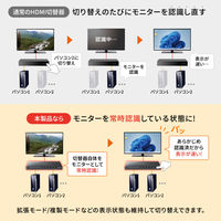 サンワサプライ 4入力1出力HDMI切替器(4K対応/シームレス切替/リモコン付き) SW-UHD41RSL 1個