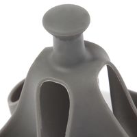 シリコンゆで卵ボイラー チャコール LAKOLE/ラコレ