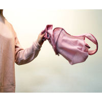 パラデック エコバッグ メッシュ生地 洗濯 可 しわになりにくい カテバ メッシュエコバッグ Sサイズ ピンク 357967 1個（直送品）