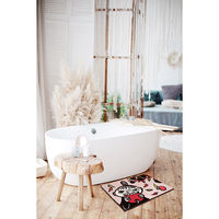 ヨコズナクリエ-ション バスマット ム-ミン ロストインザバレ- 45×60cm リトルミイ 395401 1個（直送品）