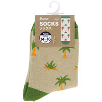 スケ-タ- 靴下 キッズ 男の子 女の子 ディノサウルス ヤシの木 14~16cm 子供用靴下 かわいい 484230 1個（直送品）