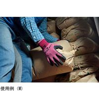 ショーワグローブ 341ライトグリップ 3双入 L レッド 5袋 341-L RD 1組(15双) 60-4119-33（直送品）