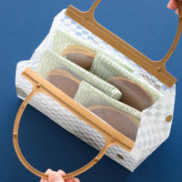 ヘッズ 和模様ハンドル付ギフトバッグ-3 JT-MC3B 1袋（20枚入）