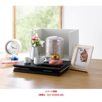 【軒先渡し】朝日木材加工 ペット仏壇 クロシェ 幅290×奥行217×高さ241mm グレーブラック CLP-2530SG-GB 1個（直送品）
