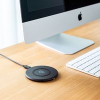 サンワサプライ ワイヤレス充電パッド（5W） WLC-PAD16BK 1個（直送品）