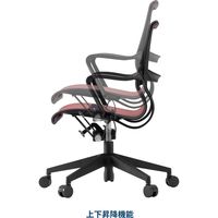 藤沢工業 TOKIO CFシリーズ オフィスチェア CF-3M ピンク 1脚（取寄品）