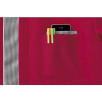 セロリー 半袖スモック（ユニセックス） レッド 4L 64033（直送品）