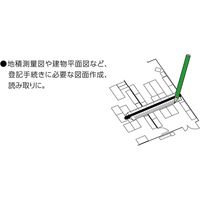 シンワ測定 三角回転スケール15cm 051290 1個