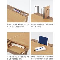 オカムラ ラトリオ デスク1200 幅1200×奥行650×高さ720mm オークブラウンツートーン 86NC2D WH78 1台（直送品）