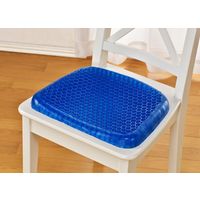 ファミリー・ライフ 快適ジェルクッション ブルー a20843（直送品）