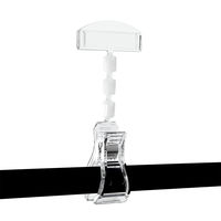 KMA 3連Lクリップ付プライスホルダー 20個入 049-4131001-20 1セット(20個入)（直送品）