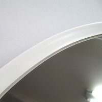 信栄物産 防犯ミラー クランプタイプ ホワイト CR-30-W 1枚