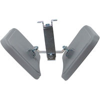 信栄物産 ツインミラー 角型 TS-10 230×190mm 1台