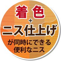 水性ウレタン着色ニス ホワイト 300ML #00707654012300 カンペハピオ（直送品）