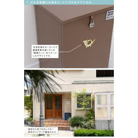 住まいスタイル 宅配ストッカー 幅420×奥行380×高さ630mm ダークグリーン DSTK420-DGN 1台（直送品）