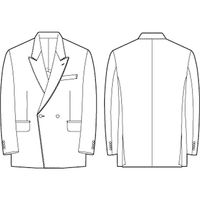 チクマ ジャパネスク・モダン 杉綾 ジャケット TE2176-2-B5（直送品）