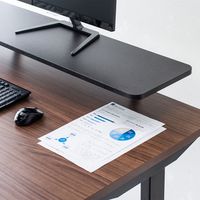 サンワサプライ 机上台 机上ラック クランプ式 幅1000mm MR-LC306BK 1個