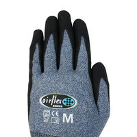 小野商事 エアーフレックス ニトリル背抜き手袋ネイビー AG7511-6P 1セット（6双）