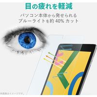 iPad 第9世代 (2021)  リアルガラスフィルム ブルーライトカット TB-A19RFLGGBL エレコム 1個