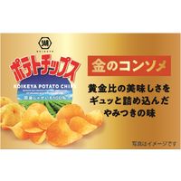 Largeサイズ ポテトチップス 金のコンソメ 6袋 湖池屋 スナック菓子 おつまみ