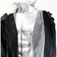 関東鳶 W-2400 黒豹　鳶カッパ M     ブラック コーコス信岡 1着（直送品）