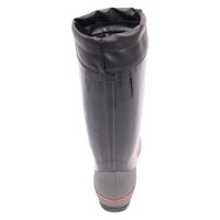 ZIPLOA HB-761 紳士カバー付きブーツ 25    ブラック コーコス信岡 1足（直送品）