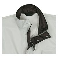 ZIPROA Z-1300 NEWベーシックレインスーツ 3L    シルバー コーコス信岡 1着（直送品）