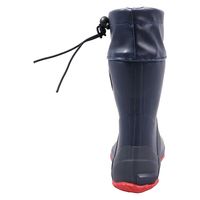 コーコス信岡 アクティブレインブーツ ショート L ネイビー ZG-110 1足