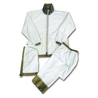 ZIPROA Z-2300 透湿レインスーツ M     グリーン コーコス信岡 1着（直送品）