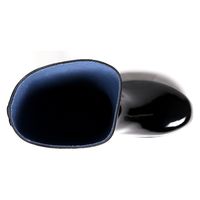 ZIPLOA HB-930 軽半長靴 25.5  ブラック コーコス信岡 1足（直送品）