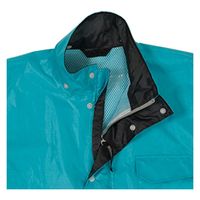 ZIPROA Z-1300 NEWベーシックレインスーツ L     ターコイズ コーコス信岡 1着（直送品）