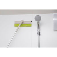 山崎産業 網戸・ガラスワイパー 首振り 伸縮柄 4903180179015 1箱(1本入)