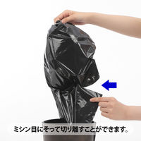 【復活特別価格】伊藤忠リーテイルリンク トイレ用ポリ袋ロールタイプ （サニタリー袋） ブラック 1箱（2000枚：20枚巻×100本）