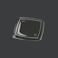 協和パック 弁当容器 デリメイト TK125 嵌合容器付 ブラウン 521291 1袋(20個)（直送品）