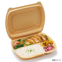 リスパック フードパック バイオデリカ シェルBOX80-1 クラフトB RHDT302 1袋(25個)（直送品）