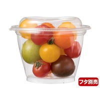 リスパック サラダ・フルーツ容器 バイオカップ ハレル10-68B PABR251 1袋(50個)（直送品）