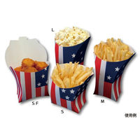 三和紙工 スナック・軽食袋 リバティ M アメリカンフラッグ 21200231 1袋(50個)（直送品）