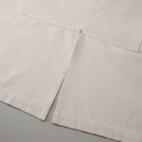 United Athle 1384-01ウォッシュキャンバスエプロン クロスタイプナチュラル 138401919 1袋(1個)（直送品）