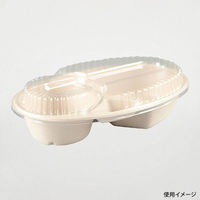 パックスタイル バガス容器 BBカレー C-1 ラミ(5枚入) 00678165 1袋(1個)（直送品）