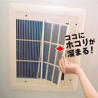 フィルたん パッと貼るだけ ホコリとりフィルター 浴室乾燥機用 2枚入 1個 東洋アルミエコープロダクツ