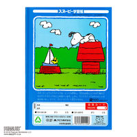 スヌーピー学習帳 こくご 18マス リーダー入り セミB5 PG-14 日本ノート 2冊
