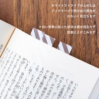 フィルム付箋 ココフセン ベーシック M ライトグレー 25枚×2束 CFB-1003 カンミ堂