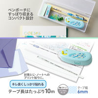 プラス テープのり ノリノポッド 通学電車 本体 10m 54351 COE 365