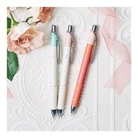 ぺんてる ゲルインクボールペン エナージェルクレナ 0.3mmニードルチップ 黒 ミントグリーン軸 BLN73LK-A 3本