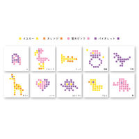 四角マーカー dot e pen（ドット・エ・ペン）4色セットA S4541782 1個 サンスター文具