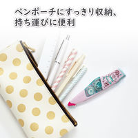 プラス 修正テープ ホワイパーPT 幅5mm×6m 限定 鳥獣戯画 娯楽場 51717 2個