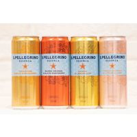 サンペレグリノ エッセンザ ブラッドオレンジ&ブラックラズベリー 330ml 1箱（24缶入）