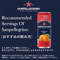 サンペレグリノ アランチャータロッサ（ブラッドオレンジ）330ml 1箱（24缶入）